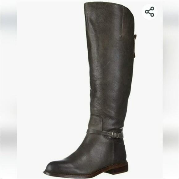 Franco Sarto Haylie Riding Boots Iron 7.5 - Picture 3 of 7